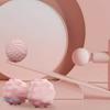 1PC TPR Floating Point Muscle Relaxation Massager Light Massage Adsorption Ball Relieves Pain Reusable And Washable