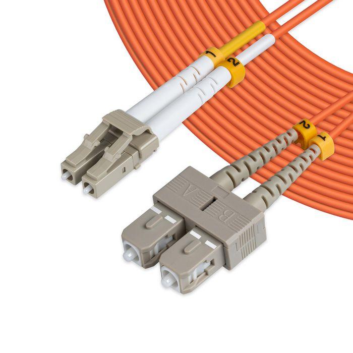 MicroConnect LC-SC Multimode Fiber Optic
