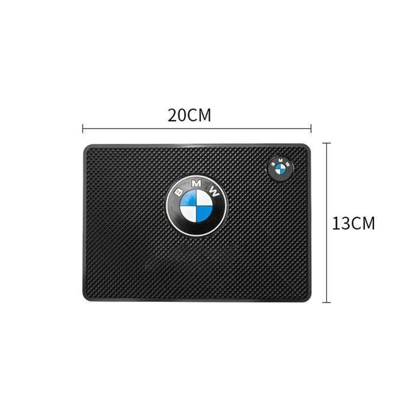 NNEJ4 For BMW X1 X2 X3 X5 X4 X6 X7 iX3 F20 F10 F07 E70 E46 E9 Silicone Car Interior Sunscreen And Anti Slip Pad Decoration Keychain