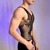 Mens Bodysuit Sexy Club Wear Underwear Costumes Sex Open Crotch Fishnet Body Stocking Gay Bodystocking