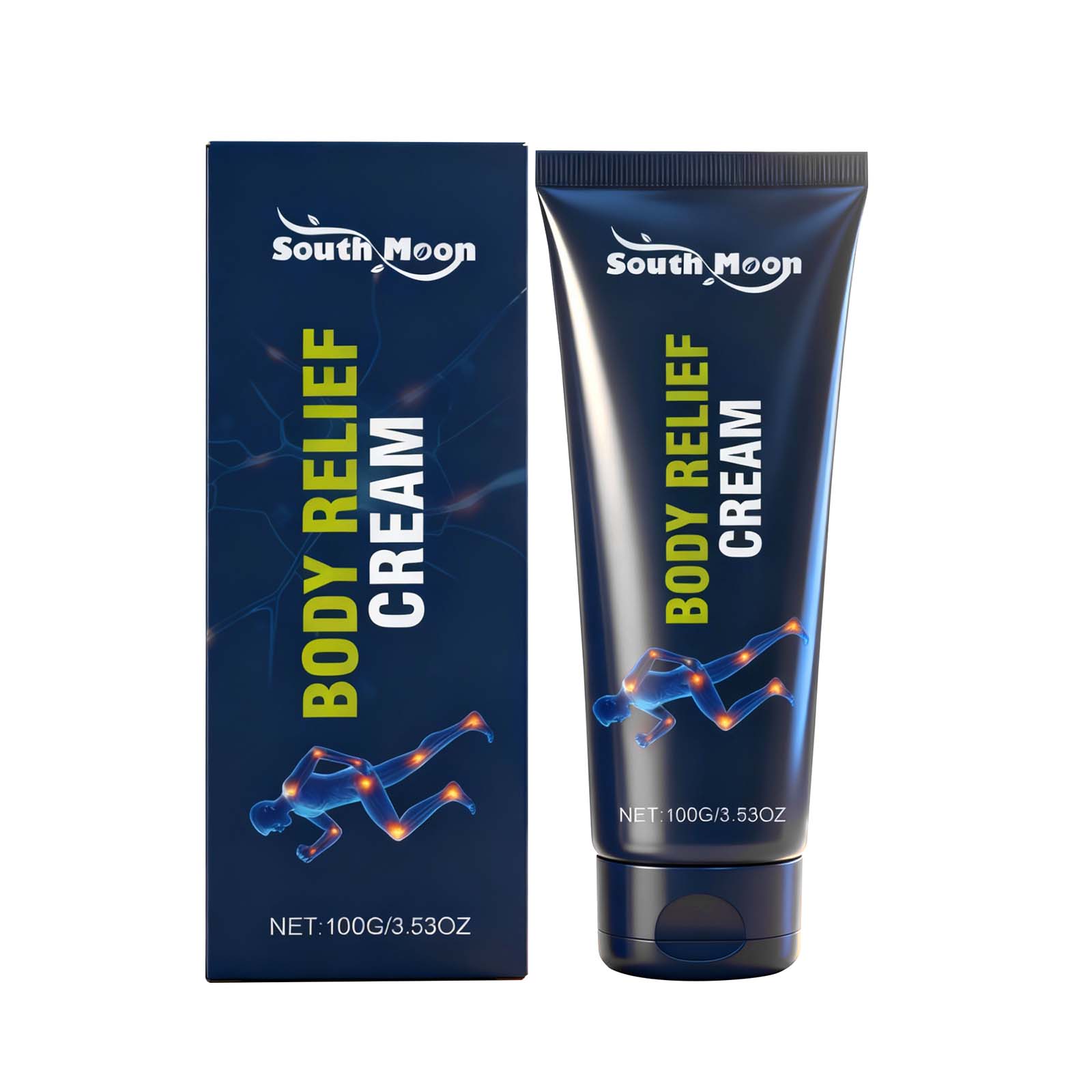 Body Relief Cream for Joint Bone Reduce Discomfort Relieve Fatigue Relieve Muscle Pain Body Massage Cream 100g boxed