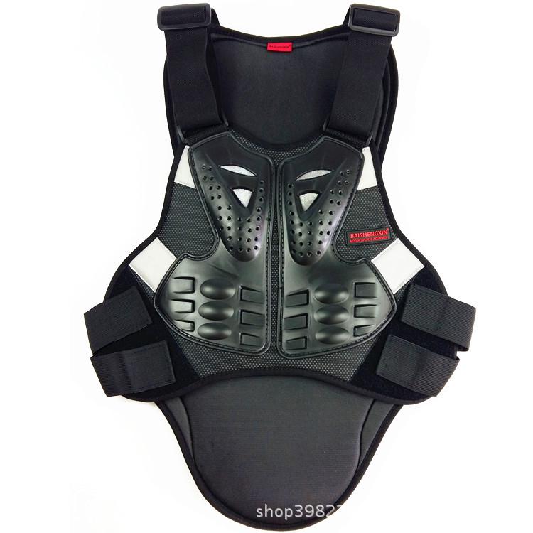 Baishengxin SX041 Reflective Motorcycle Armor Vest - Riding, Off-road, Skiing Chest & Back Protector. EVA