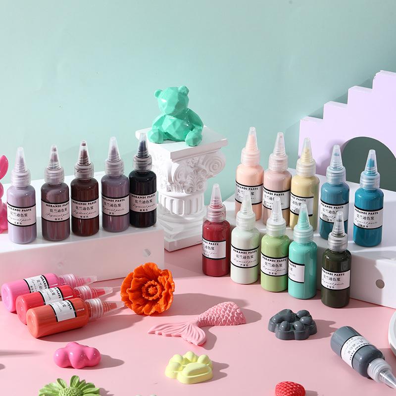 30g Oily Paste Epoxy Resin Ab Glue Hand-painted Beads Diy Coloring Materials Recommended Materials for Interest Classes
