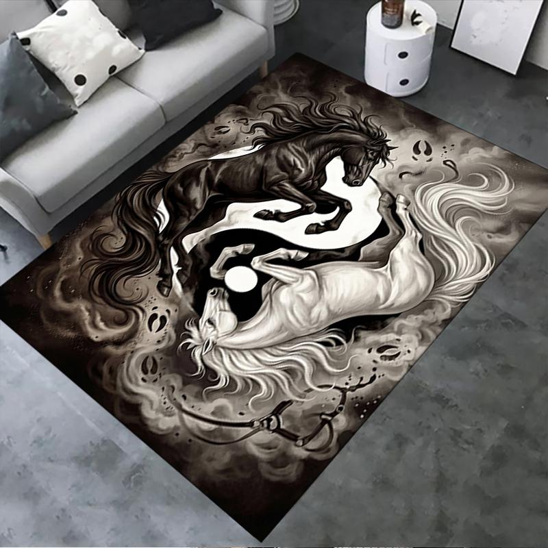 2025 New Tai Chi Animals Carpet Rug for Living Room Bedroom Home Sofa Decoration,Kids play Non-slip Floor Mat105