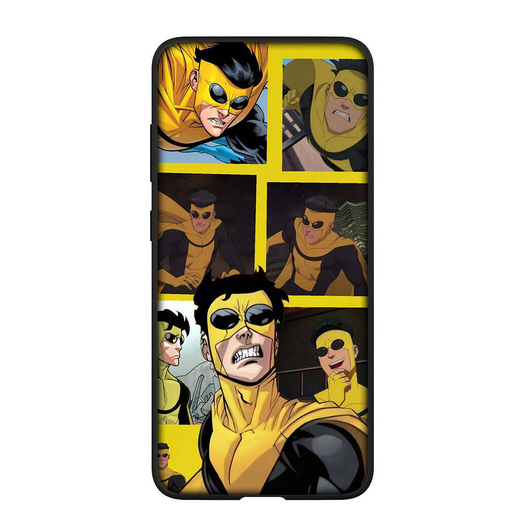 Phone Case for Samsung Galaxy S25 S23 S22 S24 Ultra FE S9 A05 A06 A15 A16 A36 A37 A35 A54 A55 A56 A57 A25 A26 A53 Silicone I-Invincibles Collage Cover