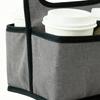 Portable Beverage Insulated Bag Reusable Insulated Coffee Cup Carrier Insulated Foldable Drinking Holder With Handle For Camping