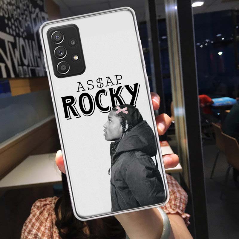 

A-A$AP R-Rocky Rapper Phone Case for Samsung A54 A57 A37 A17 A14 A15 A12 A24 A34 A55 A35 A25 A52S A07 A05S A04S A22 A32 A72 Gala Samsung A22 5G