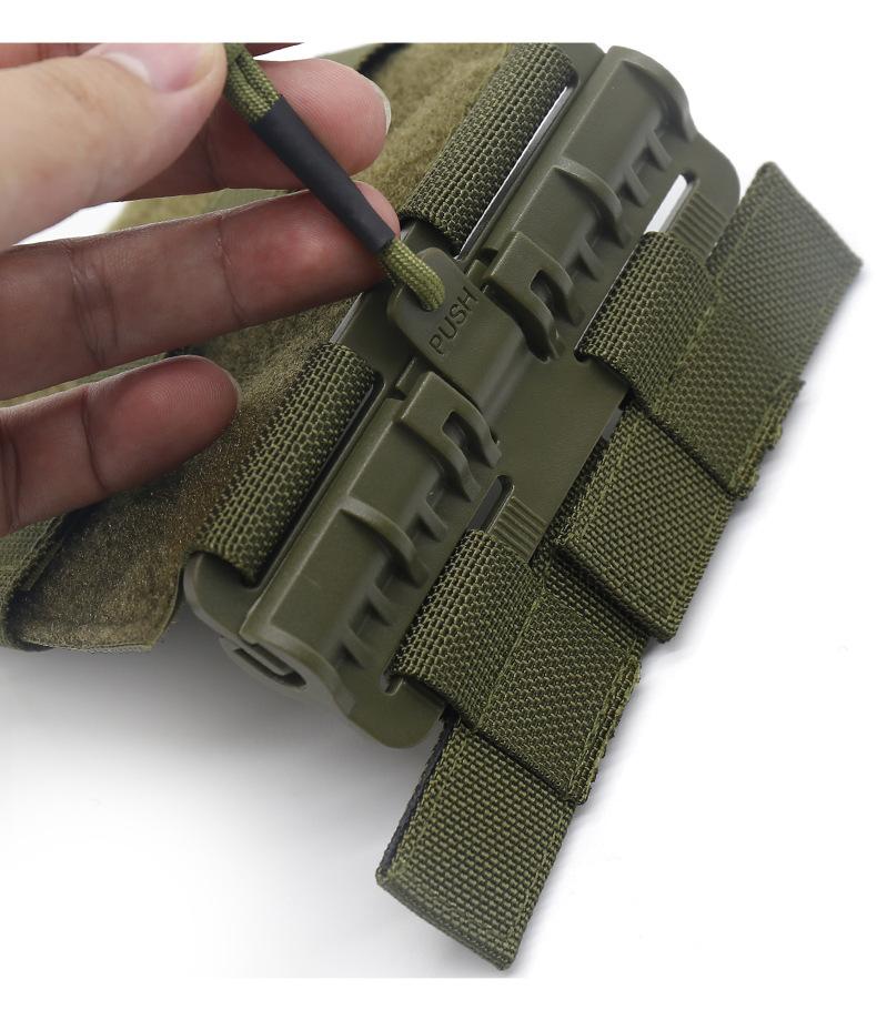 Tactical Vest Universal, Quick-release Buckle Multi-functional Breathable Vest Field Military Fan Equipment