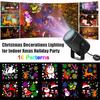 Rotating Snowflake Christmas Projector,360°Spinning Base,Auto-Rotating LED Holiday Lights,Home,Party,Wedding,Christmas,Halloween