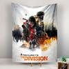 Tom Clancy's The Division Tapestry Wall Hanging, Post Apocalyptic Game Art, Gamer Wall Decor for Bedroom Living Room Man Cave