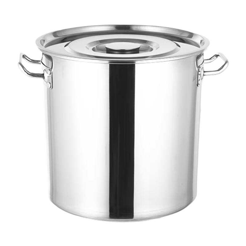 Yingbaite Commercial Stainless Steel Storage Bucket with Lid