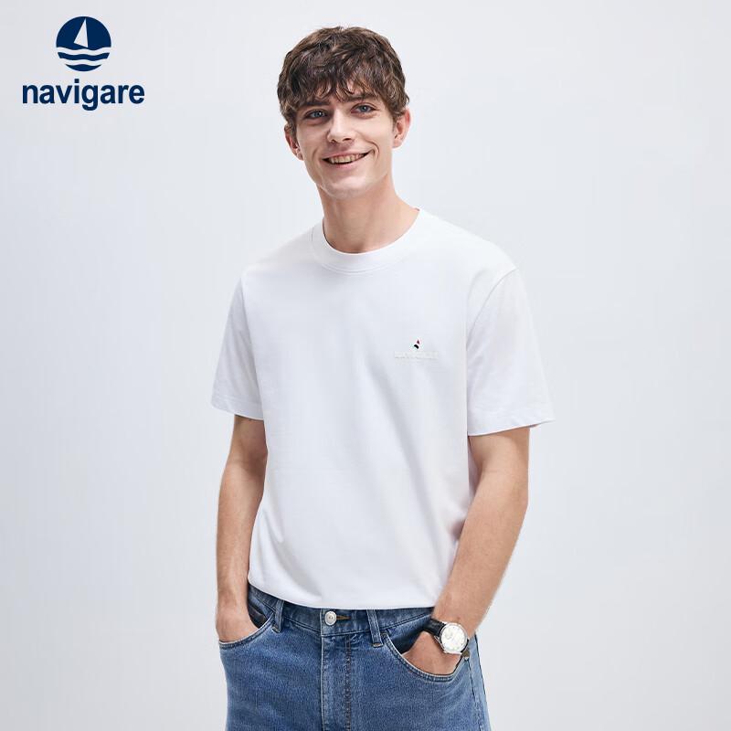 

Navigare Men s Short Sleeve Round Neck T-Shirt 50