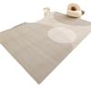 Modern Minimalist Abstract Print Area Rug Living Room Non-Slip Washable Floor Mat Bedroom Bedside Carpet