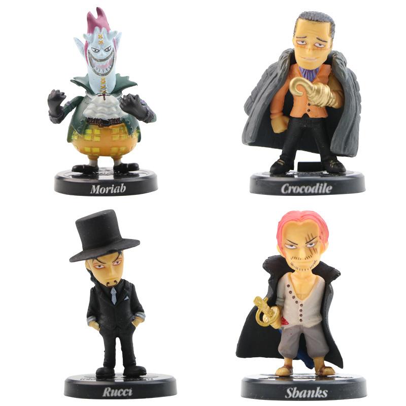 12Pcs/Set Monkey D. Luffy Nami Boa Hancock Roronoa Zoro Action Figures Model Toy
