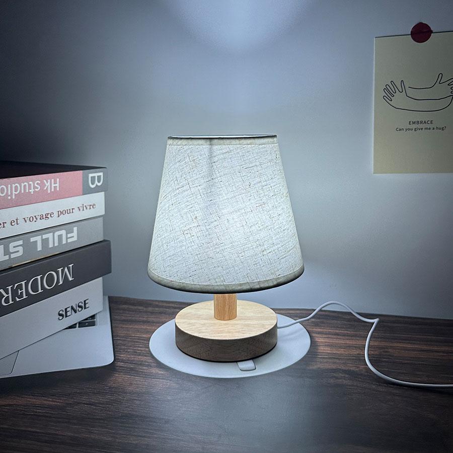 Modern Simple USB Desk Lamp Nordic Decoration Bedroom Bedside Study Residential Led Tricolor Night Light