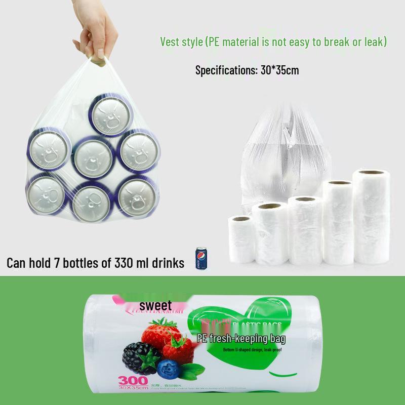 Lebensmittelechte Frischhaltebeutel im Westenstil: Heißversiegelt, Einweg, speziell für Kühlschränke