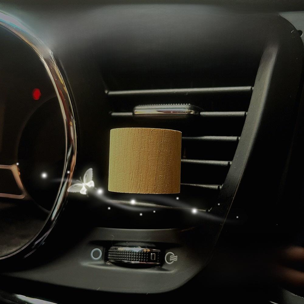 Difusor de Aroma de Madeira com Fragrância Natural Decoração de Quarto Difusor para Saídas de Ar Condicionado de Carro