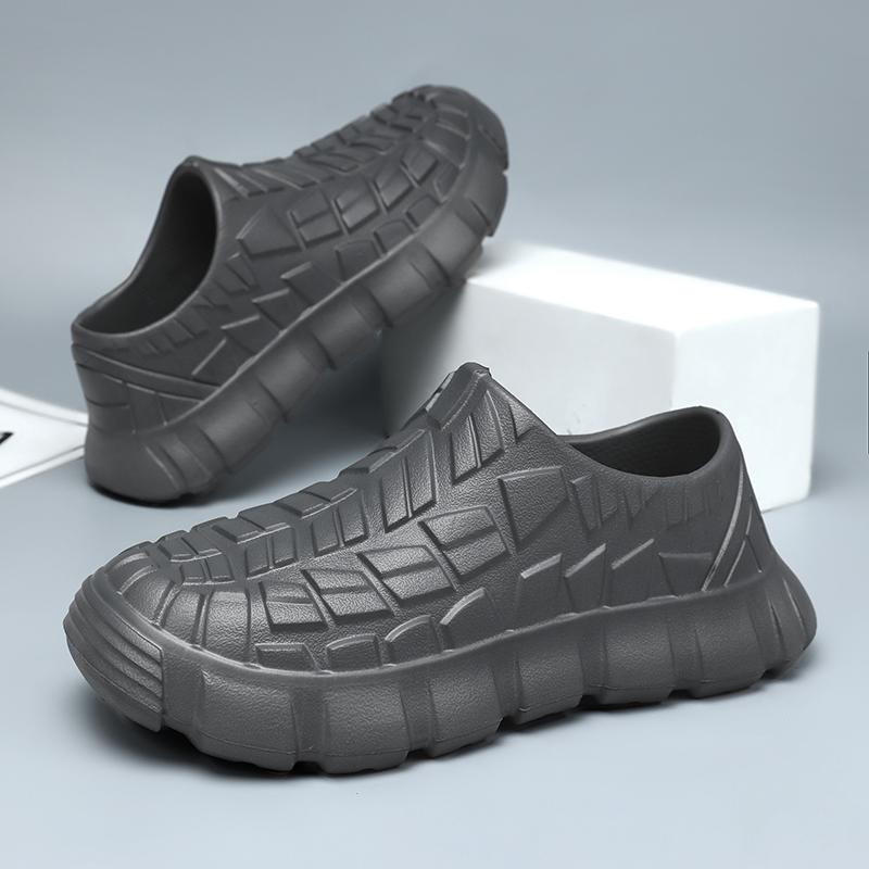 Latest Design Mens And Women'S Labor Protection Working Footwear, Thick-Soled, Anti-Skid, Waterproof, Oil-Resistant, Wear-Resistant, Shoes