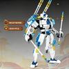 Creative Series Magical Three Kingdoms Warrior Mech Building Blocks for Children's Educational Toys NO BOX
