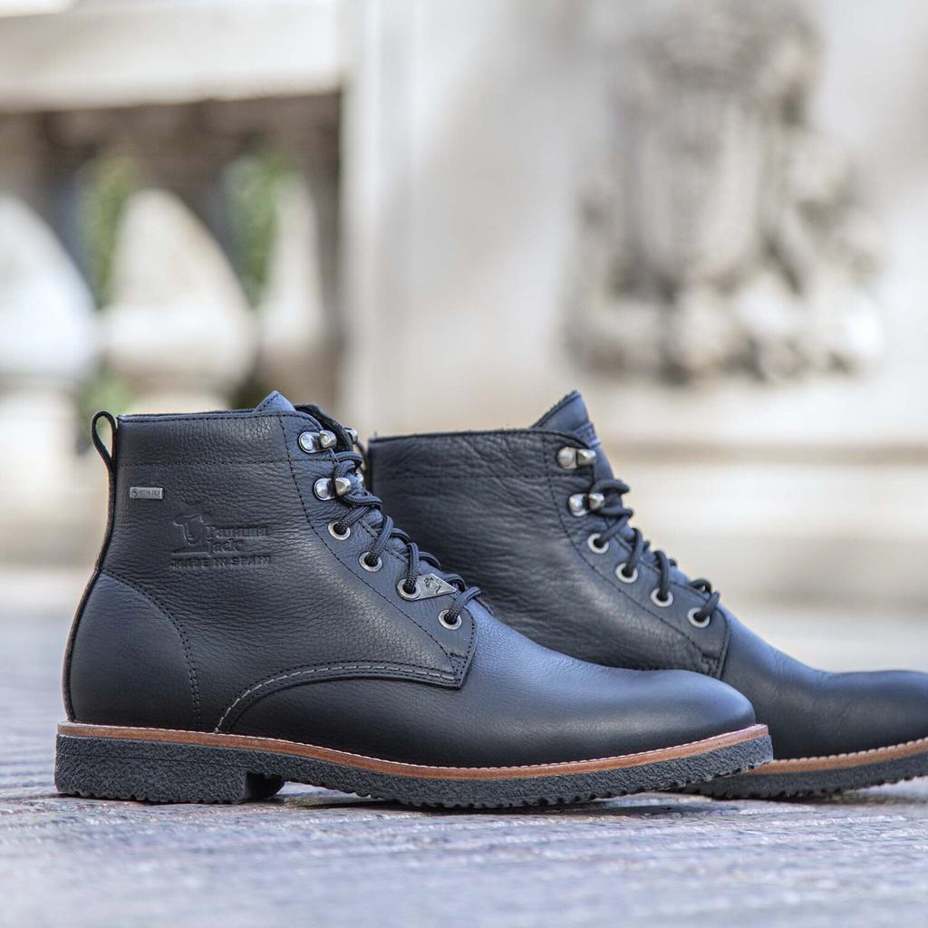 Ботинки Panama Jack Glasgow GTX из черной наппы