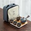 Xiaokang Portable Quick-Brew Travel Tea Set with Automatic Teapot