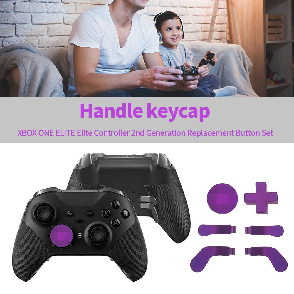 6 Stück Spielcontroller Joystick Trigger Button Set Gamepad Trigger Ersatz für XBOX ONE ELITE 2 Zubehör