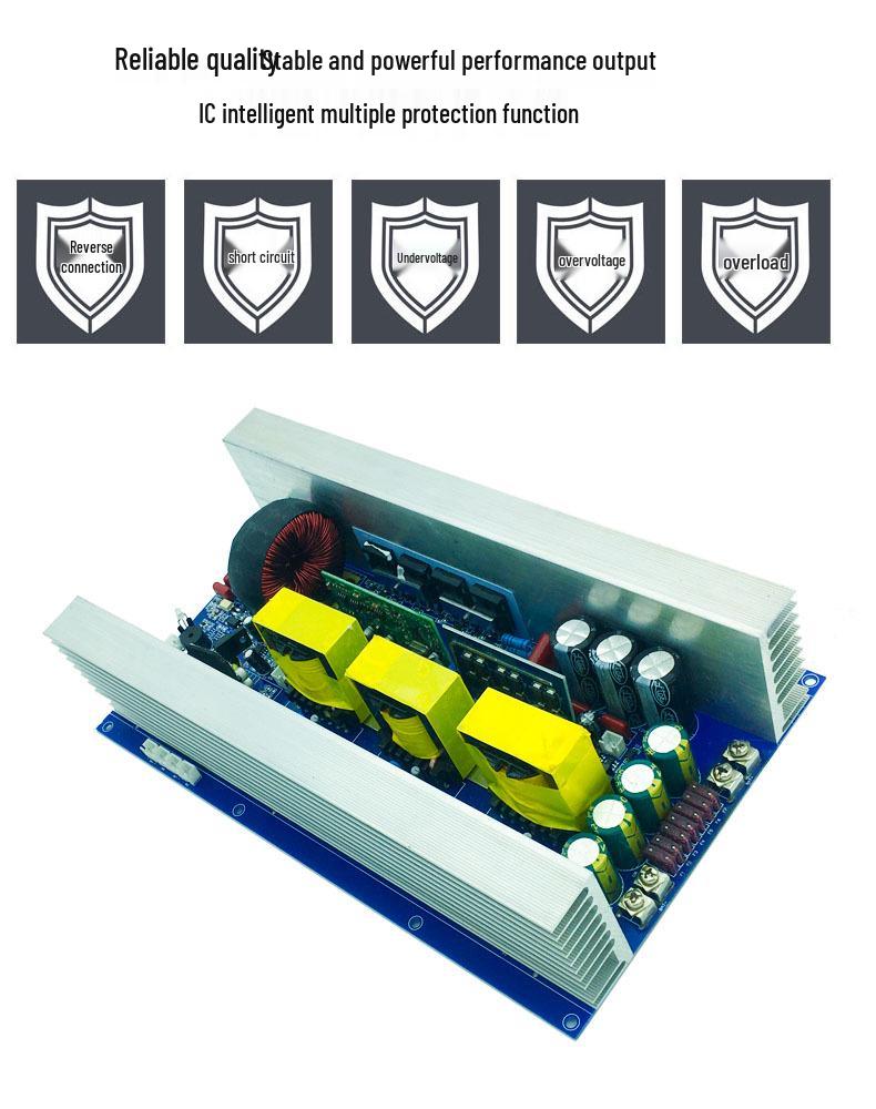 Home RV Pure Sine Wave Inverter Board: 12V/24V/48V to 110V Power Converter