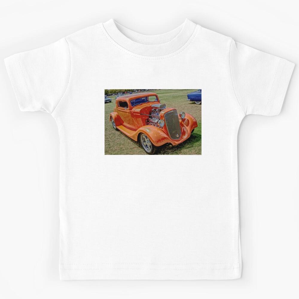 1934 Orange Chevrolet Hot Rod Kids T-Shirt 110