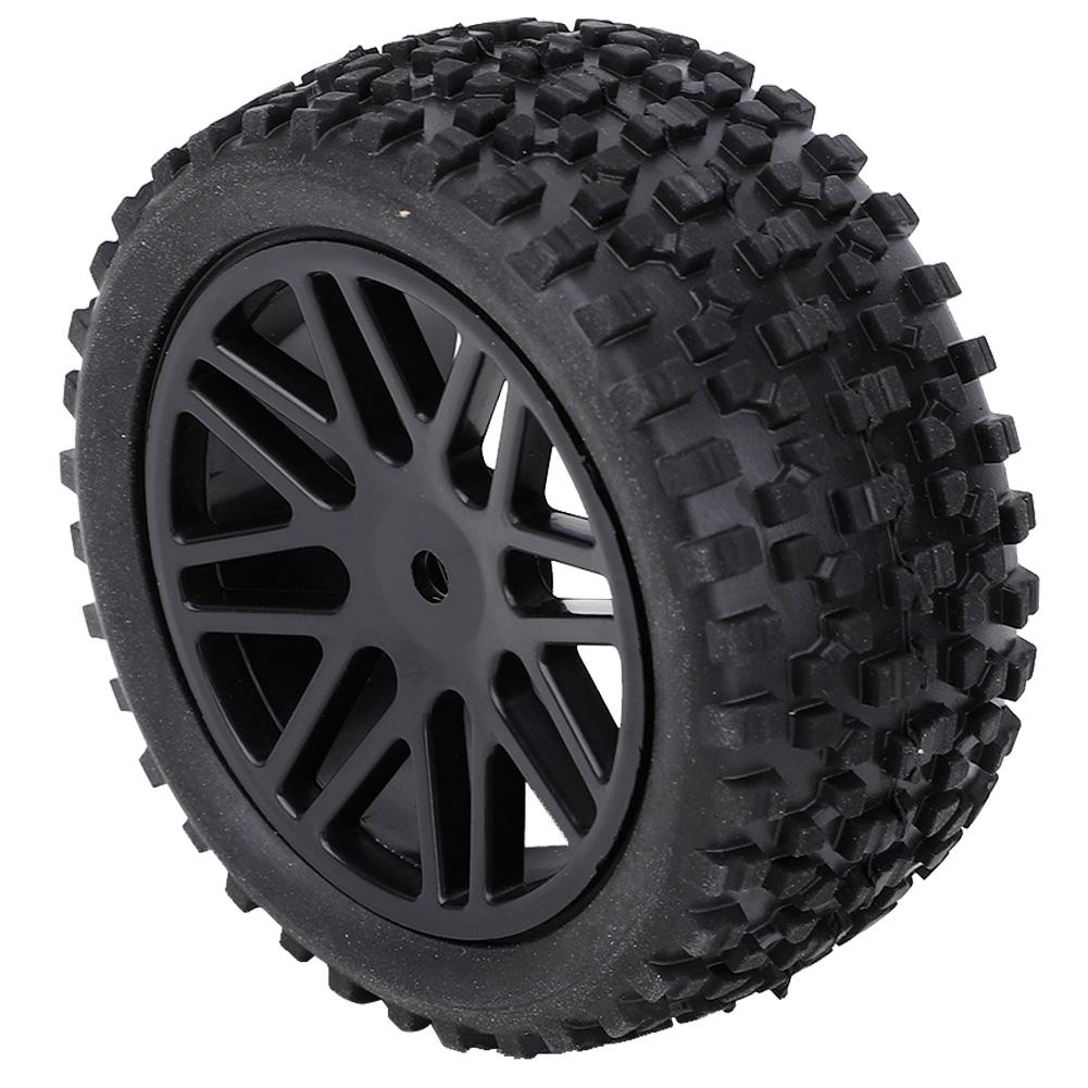 4Pcs Universal 1 10 RC Car Tyre Tires Modification Accessory Replacement 85mmBlack