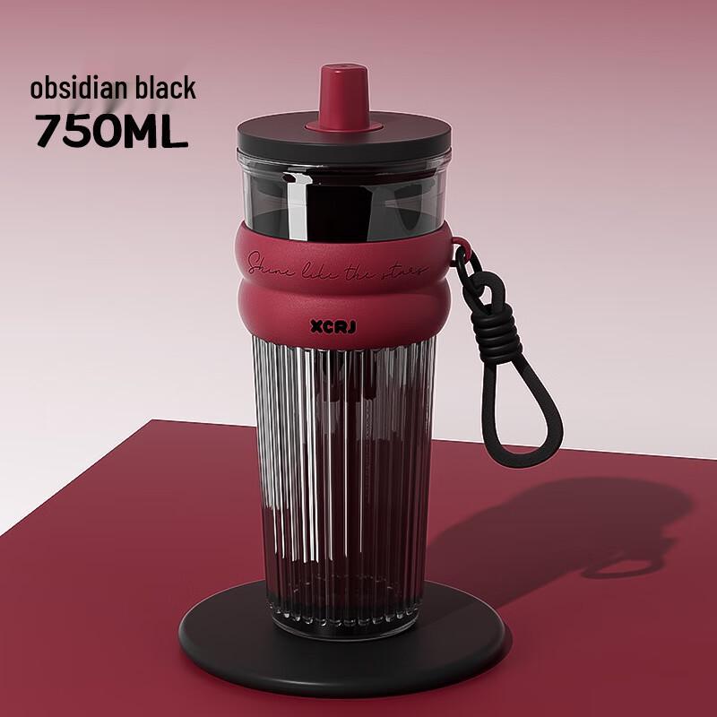 ZhiYue Portable PC Water Bottle with Straw