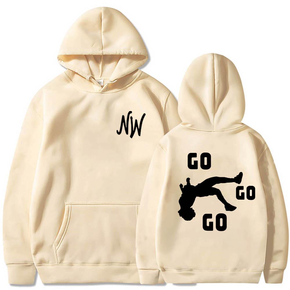 Nidal Wonder Go Go Go Hoodie Nidal Wonder Merch Fan-Geschenk Herren Damen Harajuku Langarm-Sweatshirts