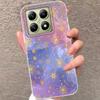 Luxury Glitter Christmas Snowflake Phone Case For Xiaomi 14T 13T 11 Lite NE Poco X5 M6 X6 X7 X3 Pro NFC C65 C61 M5S Hard Cover