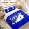 Millonarios Bedding Set, 1 Duvet Cover & 2 Pillowcases Soft Comfortable Bedroom Home Textile Decor