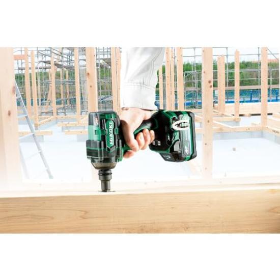 HiKOKI and Gold Limited 36V Cordless Impact Wrench Black Gold Body Only Black Gold [Black Color] & & WR36DH(NN)(BG)