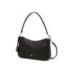 Daks Black Cowhide Shoulder Bag With Logo Decoration Dcba6f372bk