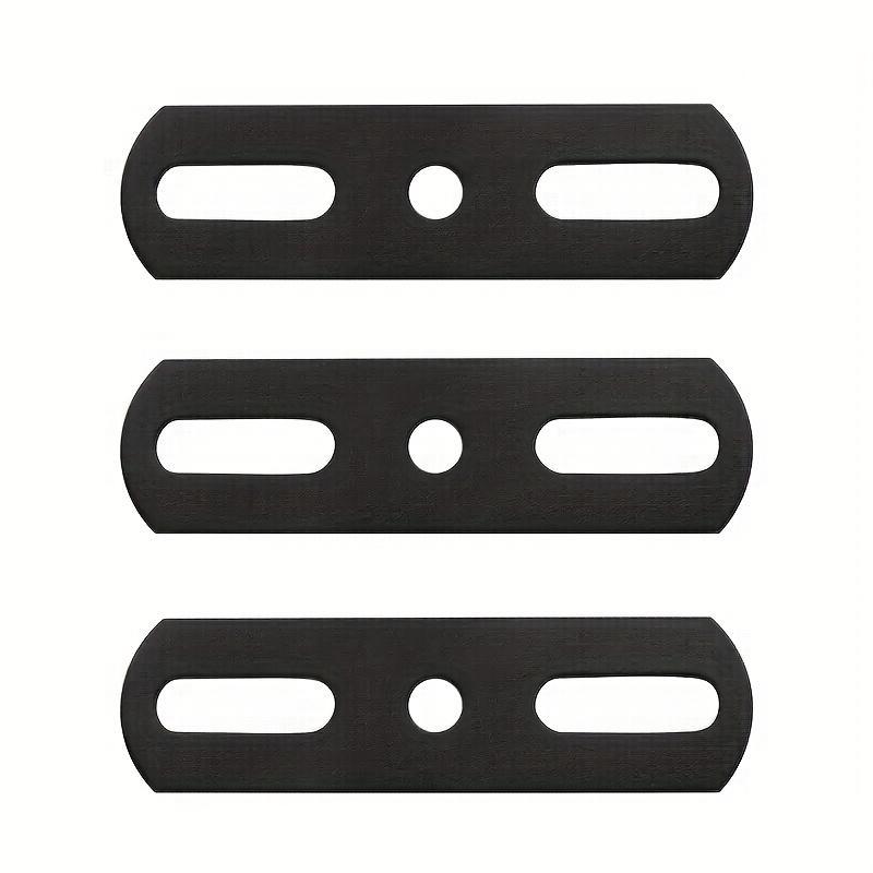 3pcs Flat Support Bracket Repair Joint Board Bed Frame Fixing Connector Straight Bracket for Home Improvement