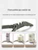 Portable Folding Gas Can Stand - Universal Stable Tripod for Camping