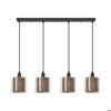 Dekorative Pendelleuchte 4xE14 23W IP20 – Kupfer