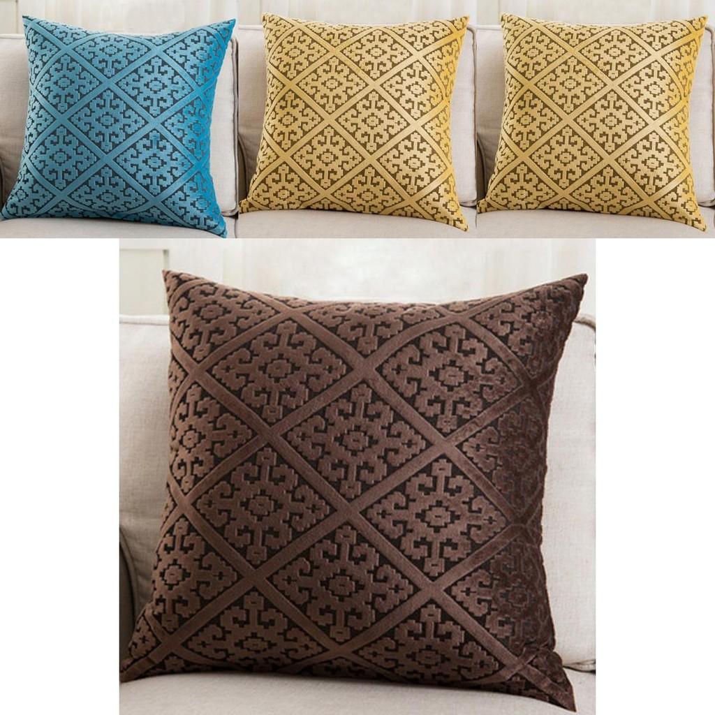 Exquisite Vintage Fleurs Lin Coton Taie Oreiller Housse De Coussin For Sophisticated Home Styling