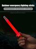10pcs Glow Light Stick Camping glow-in-the-dark Stick Bright Fluorescent Stick SOS Gear Outdoor Survival Kit Military Equipment