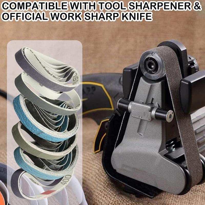 Pack Of 36 Abrasive Belts 305x13mm Cutter Sharpening Sanding Belt For Smoothing Honing And Professional Results