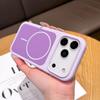 Luxury Hit Color Liquid Silicone Soft Phone Case For iPhone 17 Air 16 15 14 13 Pro Max Plus For MagSafe Charge Magnetic Cover