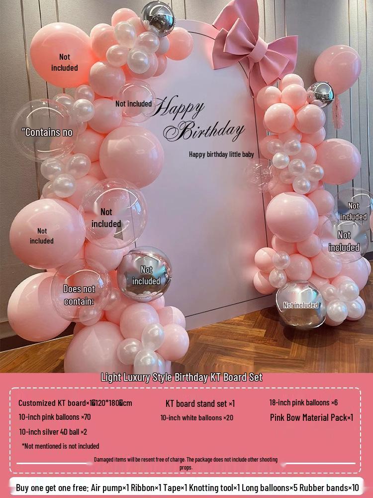 

Princess Theme 12th Birthday Decoration - Girly Balloons & KT Board