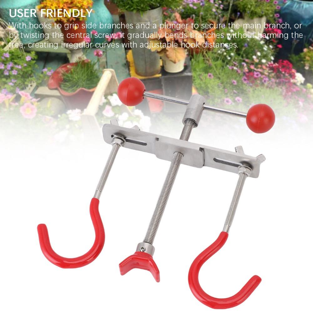 Red Branch Trunk Bender Labor Saving Trunk Lopped Regulator Professional Bonsai Branch Bender