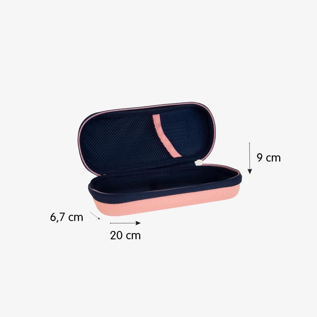 MILAN Oval Pencil Case Pink MLN081145SNCP