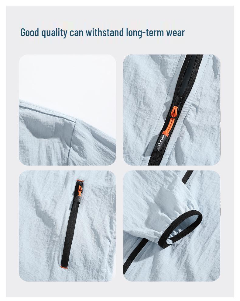 UPF50+ Lightweight Sun Protection Jacket for Men & Women – Breathable, Cool & UV-Resistant