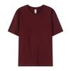 YPRS210g oversize double yarn pure cotton short-sleeved T-shirt for men and women, white heavy loose trendy bottoming shirt