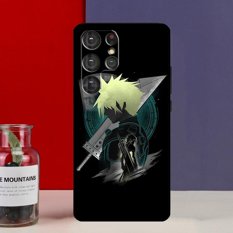 Final Fantasy Poster Funda Case For Samsung Galaxy S25 Ultra S9 S10 S20 FE S21 S22 S23 Plus S24 Ultra Phone Cover
