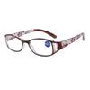 Glasses high definition stall dedicated presbyopia anti-fatigue running rivers and lakes blue light elderly flower eye fatigue the elderly old fl