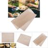 Reusable Non  sticky BBQ Grill Roast Mat Pad Cooking Baking  Outdoor Picnic Fry Cooking (Brown)